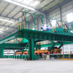 Kuangyuan anode carbon stacking crane in an electrolytic aluminium plant