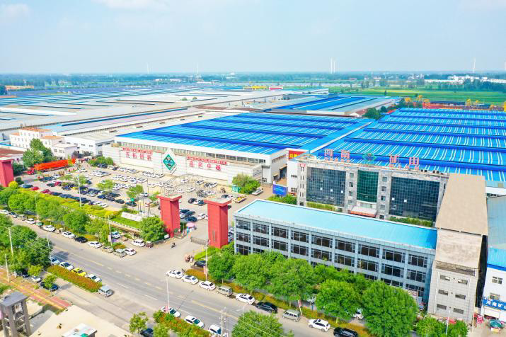 Aerial view of the Kuangyuan intelligent manufacturing industrial park